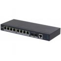 Šakotuvas Uniview NSW3000-16T1GT1GC-POE-IN komutators PoE ar 16 portiem 10/100 Mbps, 1xCombo, 250W