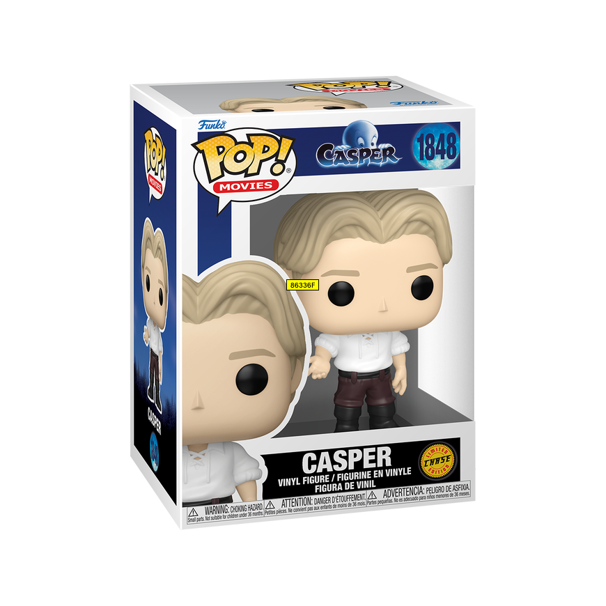 FUNKO POP! Vinyl Figure: Casper the Friendly Ghost - Casper (w/ Chase) – 3