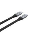 UNITEK C14082ABK USB kabelis USB 3.2 Gen 2 (3.1 Gen 2) 1 m USB C Melns