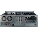 Inter-Tech 3U-30248 Rack Black, Stainless steel