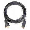 Gembird CC-DPM-DVIM-1M videokaabliadapter DisplayPort DVI Must Gembird CC-DPM-DVIM-1M videokaabliadapter DisplayPort DVI Must