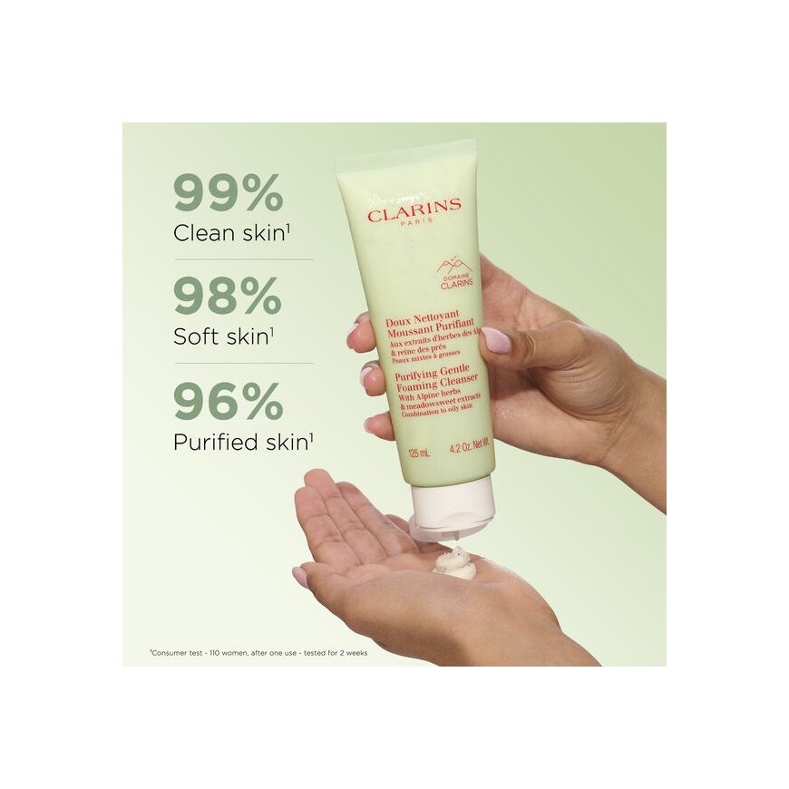 Clarins Purifying Gentle Foaming Face Cleanser Puhdistusvaahto Naisten 125 ml – 2