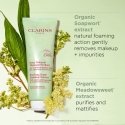 Clarins Purifying Gentle Foaming Face Cleanser Valomosios putos Moteriškas 125 ml