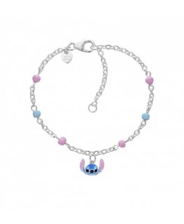 Disney Tinkanti hõbedane käevõru Stitch Mini BS00101SL-47.CS