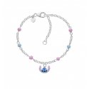 Disney Tinkanti sidabrinė apyrankė Stitch Mini BS00101SL-47.CS Disney Tinkanti sidabrinė apyrankė Stitch Mini BS00101SL-47.CS