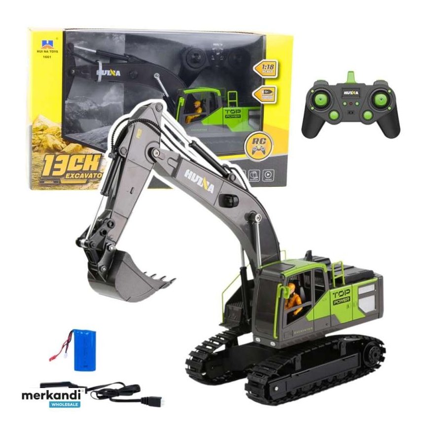 Excavator with Remote Control Huina 1661 1:18