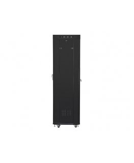 Lanberg FF01-6642-12BL püstik 42U Eraldiseisev serverikapp Must