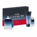 Set Coach: Blue, Eau De Toilette, For Men, 100 ml + Blue, Eau De Toilette, For Men, 15 ml + Blue, Shower Gel, Beard & Hair, 100 Set Coach: Blue, Eau De Toilette, For Men, 100 ml + Blue, Eau De Toilette, For Men, 15 ml + Blue, Shower Gel, Beard & Hair, 100