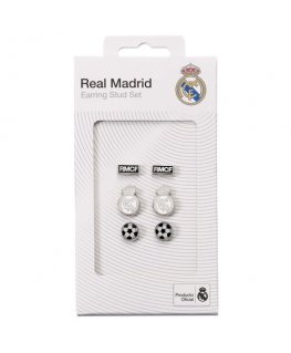 Carat Shop Real Madrid komplekt 3 paari kõrvarõngaid