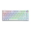 Savio Phenix WHITE GAT RED klaviatūra Žaidimams „Bluetooth“ QWERTY Tarptautinė EER Balta Savio Phenix WHITE GAT RED klaviatūra Žaidimams „Bluetooth“ QWERTY Tarptautinė EER Balta