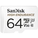 SanDisk High Endurance 64 GB MicroSDXC UHS-I Klasės 10 SanDisk High Endurance 64 GB MicroSDXC UHS-I Klasės 10
