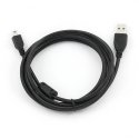 Gembird 1.8m USB 2.0 A/mini-USB USB-kaabel 1,8 m USB A Mini-USB B Must Gembird 1.8m USB 2.0 A/mini-USB USB-kaabel 1,8 m USB A Mini-USB B Must