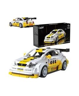 CaDA constructor blocks for the racing car 'Opel Astra V8 Coupe DTM' - 305 pieces