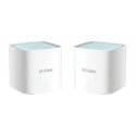 D-Link EAGLE PRO AI AX1500 Divkāršā frekvenču josla (2.4 GHz / 5 GHz) Wi-Fi 6 (802.11ax) Balts 1 Iek