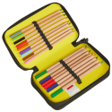 LEGO NINJAGO 3 Layer Pencil Case with content Elemental Master of Energy