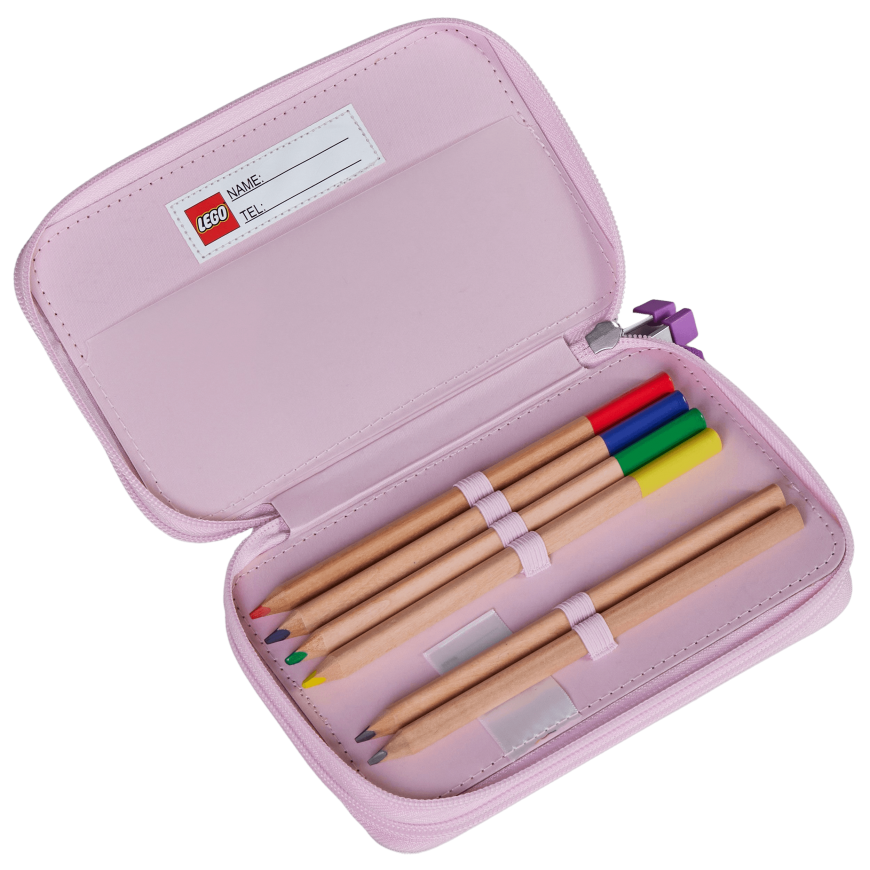 LEGO 3 Layer Pencil Case with content Flowers – 3