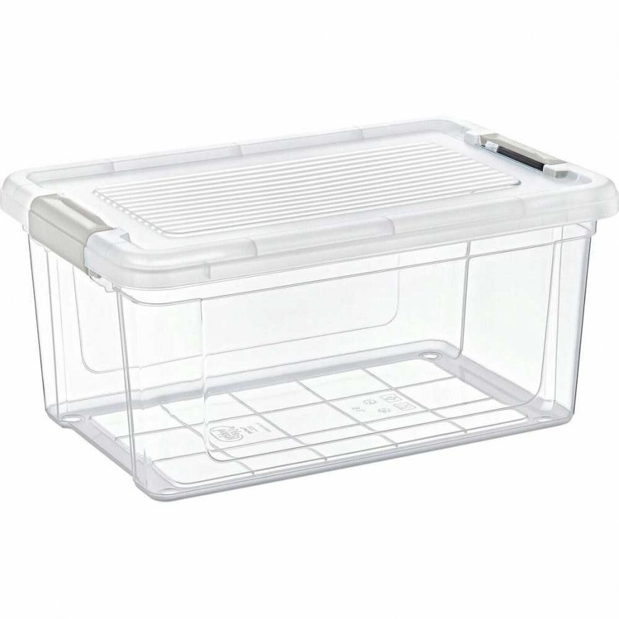 Storage Solutions Box with bamboo front and handle, 31 x 31 x 30.5 cm – 2