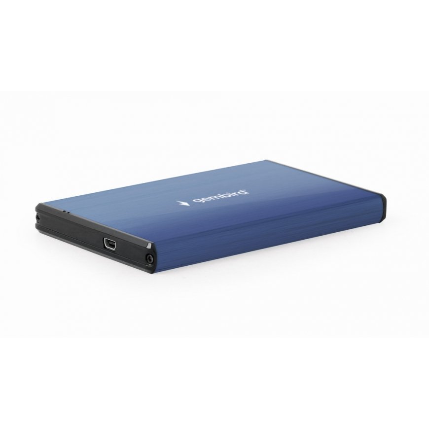 Gembird EE2-U3S-3-DB storage drive enclosure HDD enclosure Blue 2.5"