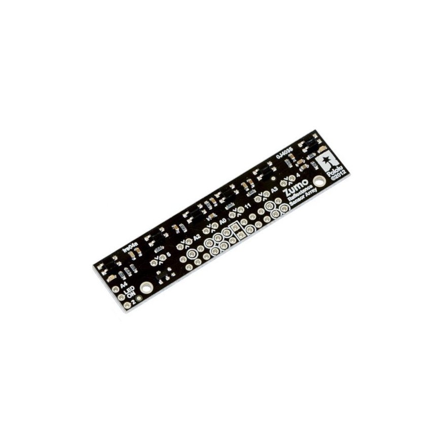 Juice, a belt with reflective sensors, Pololu 1419