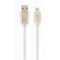 Cablexpert CC-USB2R-AMMBM-2M-W USB кабель USB 2.0 USB A Micro-USB B Белый Cablexpert CC-USB2R-AMMBM-2M-W USB кабель USB 2.0 USB A Micro-USB B Белый