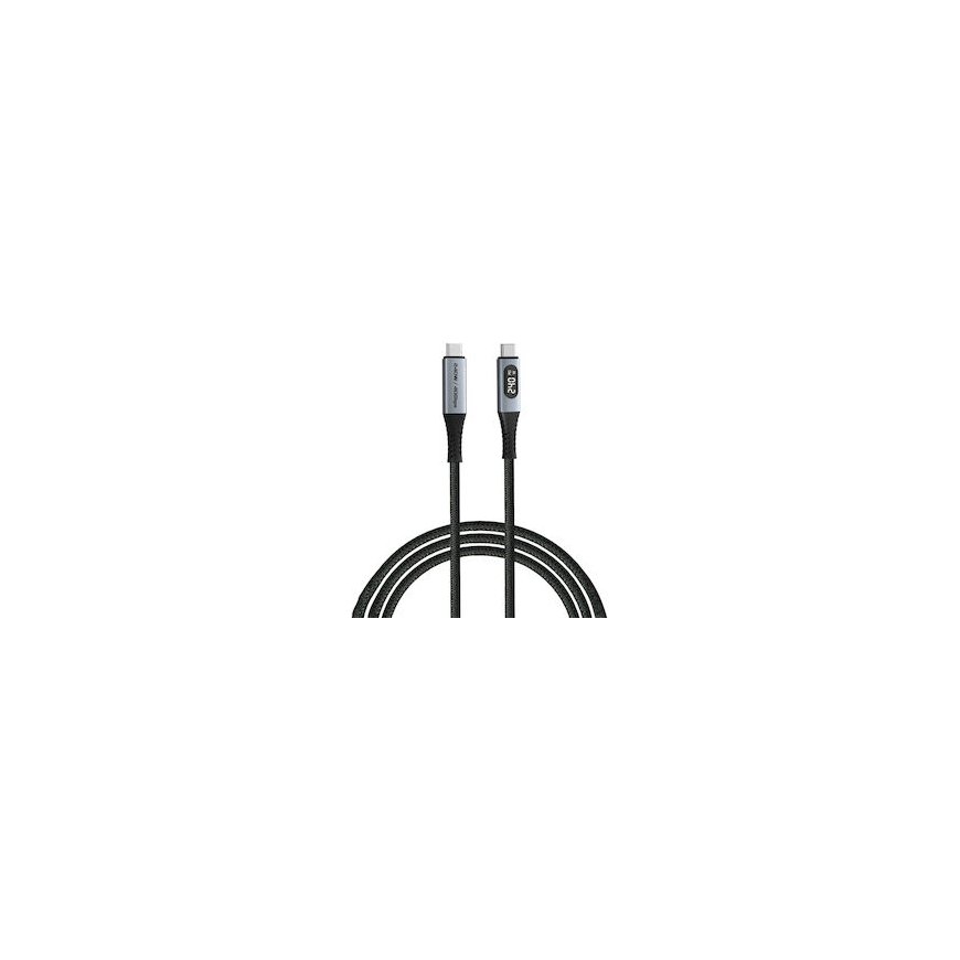 Tactical Wire Snake USB-C 1.2m Black