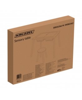 Kruzzel 26366 sensory table with chair
