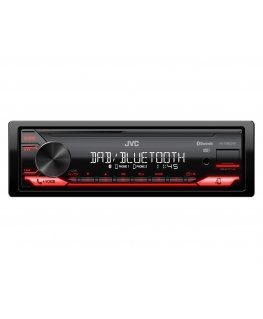 JVC KD-X282DBT auton mediavastaanotin musta 200 W Bluetooth