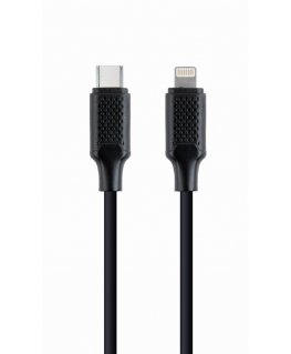 Gembird CC-USB2-CM8PM-1.5M lightning kabelis 1,5 m Melns