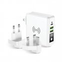 Forcell 4in1 15W Travel Set Wireless & Wall Charger USB C with Power Bank 8000maah Forcell 4in1 15W Travel Set Wireless & Wall Charger USB C with Power Bank 8000maah