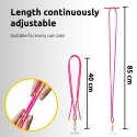 Intenso Handykette als Lade- + Datenkabel USB-C bis 1,65m neon pink USB cable Intenso Handykette als Lade- + Datenkabel USB-C bis 1,65m neon pink USB cable