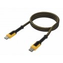 Dewalt USB C–USB C -kaapeli Kevlar-teknologialla, jopa 100 W, 1,8 m, d Dewalt USB C–USB C -kaapeli Kevlar-teknologialla, jopa 100 W, 1,8 m, d