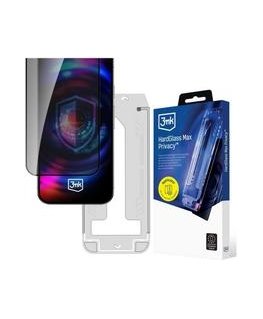 Karkaistettu lasi 3MK HardGlass Max applikaattorilla Apple iPhone 14 Pro Max:lle