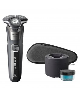 Philips SHAVER Series 5000 S5887/50 skustuvas vyrams Rotorinis skustuvas Apkarpymo mašinėlė Pilka