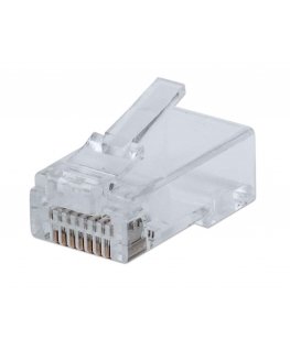Intellinet 791090 liitinjohto RJ45 Läpinäkyvä