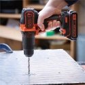 Black & Decker BDCHD18-QW дрель 1400 RPM Черный, Оранжевый Black & Decker BDCHD18-QW дрель 1400 RPM Черный, Оранжевый