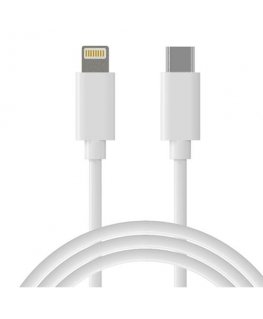 Kabelis USB Type C - Lightning, PD, 18W, 1m