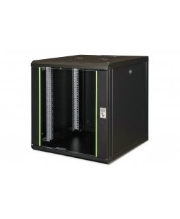 Digitus DN-19 12U-6/6-SW püstik Seinale monteeritav riiul Must