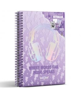 Kids Licensing Wow Generation Dj Alana A5 muistikirja