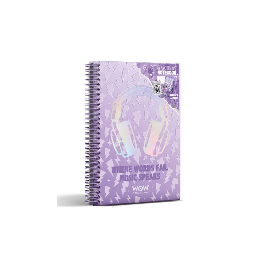 Kids Licensing Wow Generation Dj Alana A5 notebook
