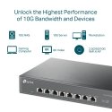 TP-Link TL-SX1008 verkkokytkin Hallitsematon 10G Ethernet (100/1000/10000) 1U musta TP-Link TL-SX1008 verkkokytkin Hallitsematon 10G Ethernet (100/1000/10000) 1U musta