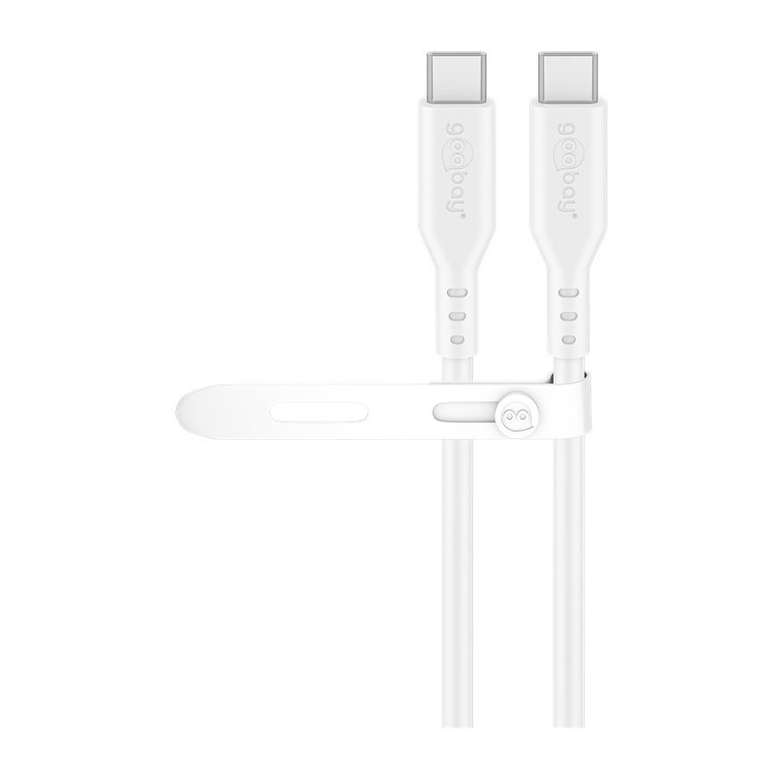 Goobay 77743 USB кабель USB 2.0 1,5 m USB C Белый – 2