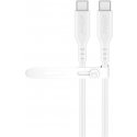 Goobay 77743 USB kabelis USB 2.0 1,5 m USB C Balta Goobay 77743 USB kabelis USB 2.0 1,5 m USB C Balta