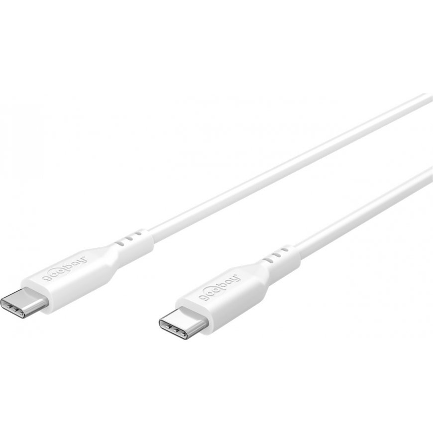 Goobay 77743 USB kabelis USB 2.0 1,5 m USB C Balta – 4
