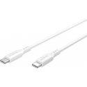 Goobay 77743 USB-kaapeli USB 2.0 1,5 m USB C Valkoinen Goobay 77743 USB-kaapeli USB 2.0 1,5 m USB C Valkoinen