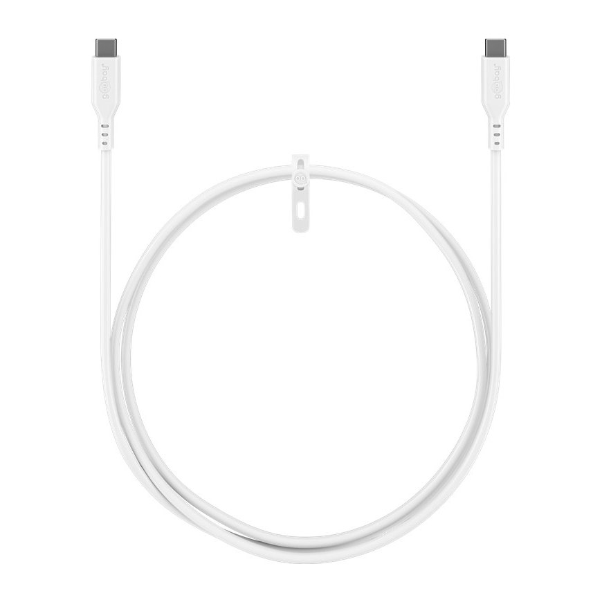 Goobay 77743 USB kabelis USB 2.0 1,5 m USB C Balta – 5
