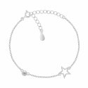 Brilio Silver Brilio Silver Bracelet with Star and Zircon BRC146W Brilio Silver Brilio Silver Bracelet with Star and Zircon BRC146W