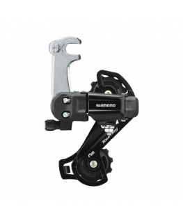 Shift lever SHIMANO TOURNEY RD-TY200 GS tüüp 6/7 kiire klassikaline vedru must bal
