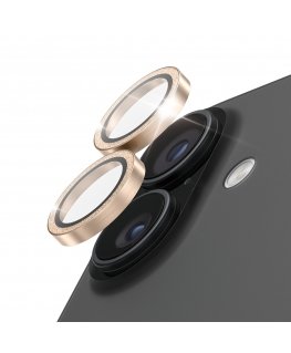 PanzerGlass ® Hoops® Glitter Gold Camera Lens Protector iPhone 17 | iPhone 16 | 16 Plus Kirkas näytönsuoja Apple 1 kpl