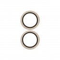 PanzerGlass ® Hoops® Glitter Gold Camera Lens Protector iPhone 17 | iPhone 16 | 16 Plus Selge ekraan PanzerGlass ® Hoops® Glitter Gold Camera Lens Protector iPhone 17 | iPhone 16 | 16 Plus Selge ekraan