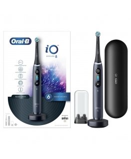 Oral-B iO 4210201363095 sähköhammasharja Aikuinen Pyörivä hammasharja musta